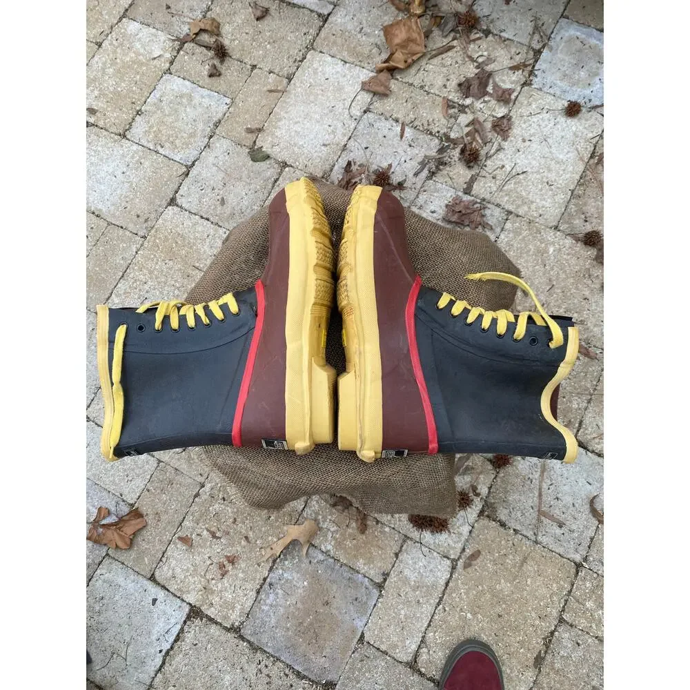Vintage Explorers Steel Shank Rubber Muck Boots |‎ 1980s - (Men's 10)
